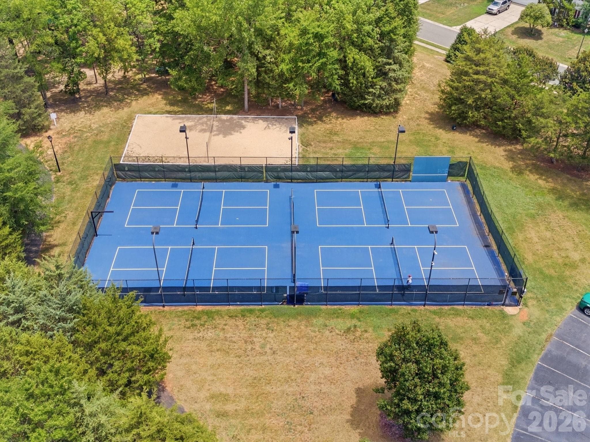 Pickle ball and Beach Volleyball courts - 2007 Rosewater Lane, Indian Trail