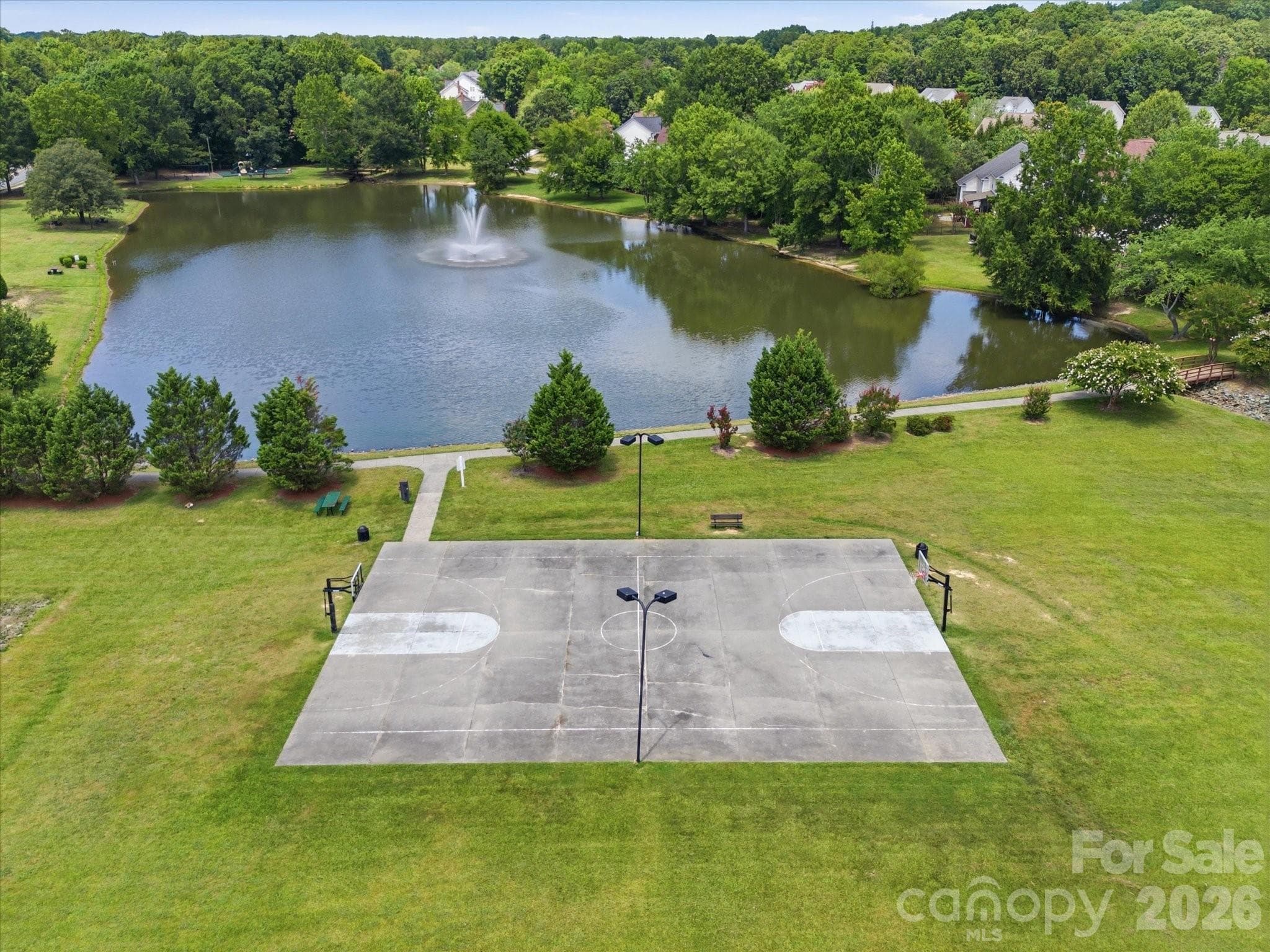 Basketball Court - 2007 Rosewater Lane, Indian Trail
