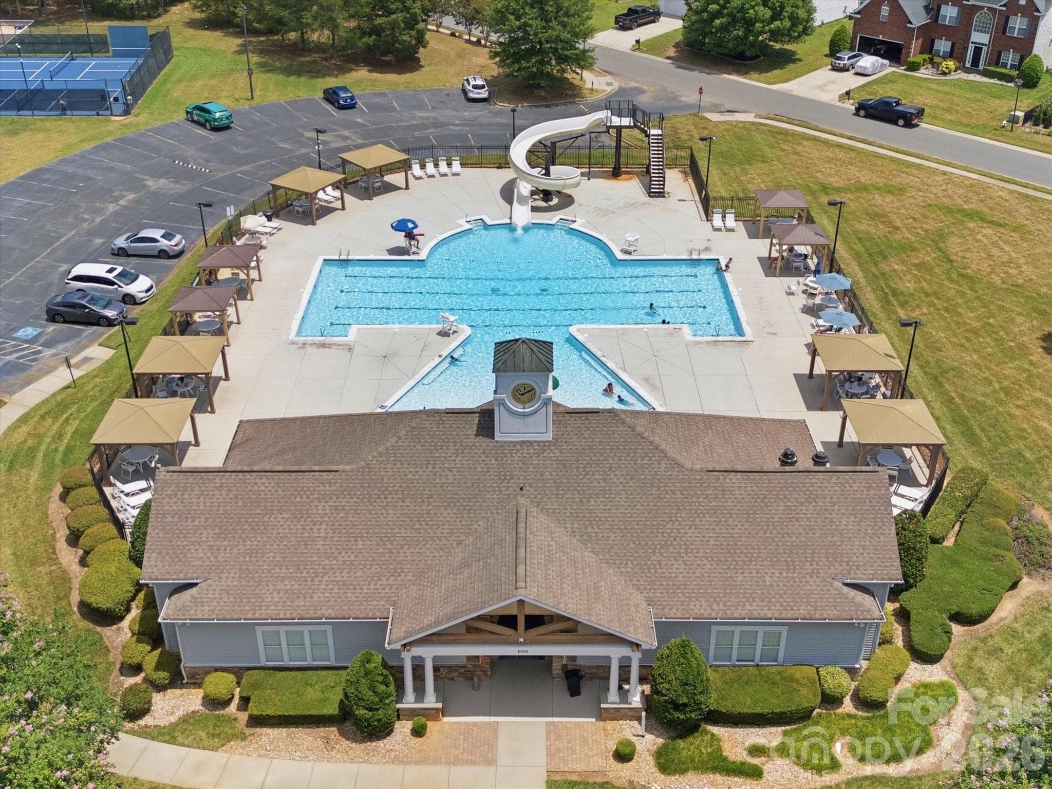 Pool with Slide, Beach Volleyball and Pickle ball - 2007 Rosewater Lane, Indian Trail