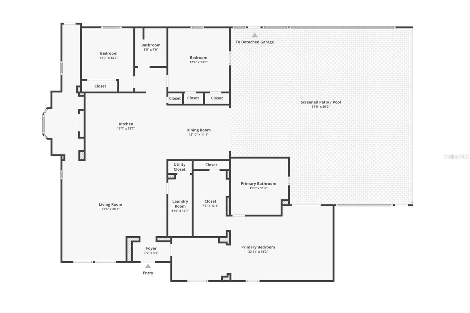 Single Family Residence at 1712 4TH ST W, PALMETTO, photo 55 of 95