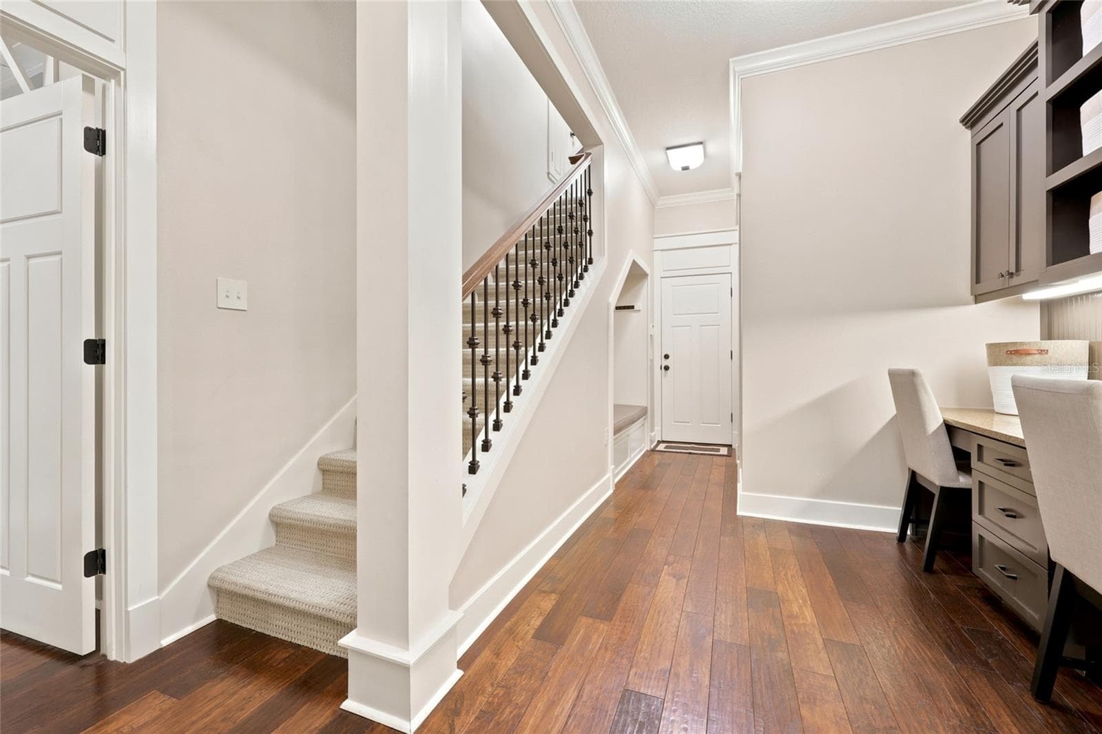Stairs to media room - 774 SW 134TH WAY, NEWBERRY