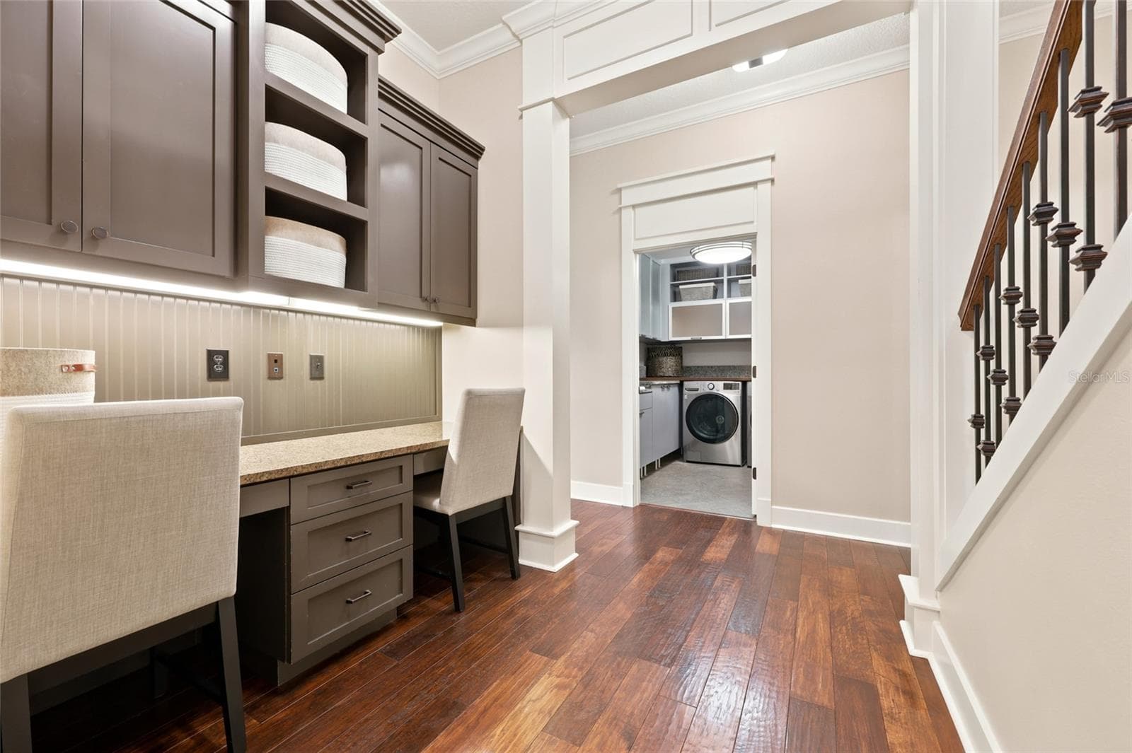 Built in desks and storage - 774 SW 134TH WAY, NEWBERRY