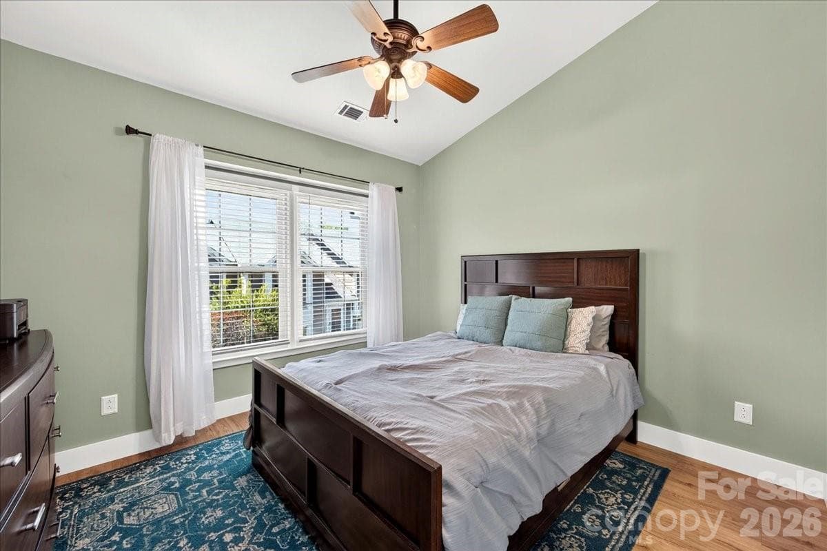 Bedroom #2 could also be used as a primary suite - 8220 Legare Court, Charlotte