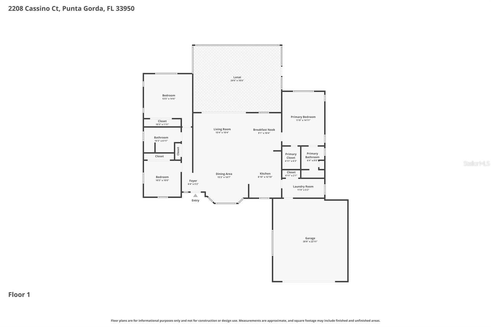 Single Family Residence at 2208 CASSINO CT, PUNTA GORDA, photo 50 of 50