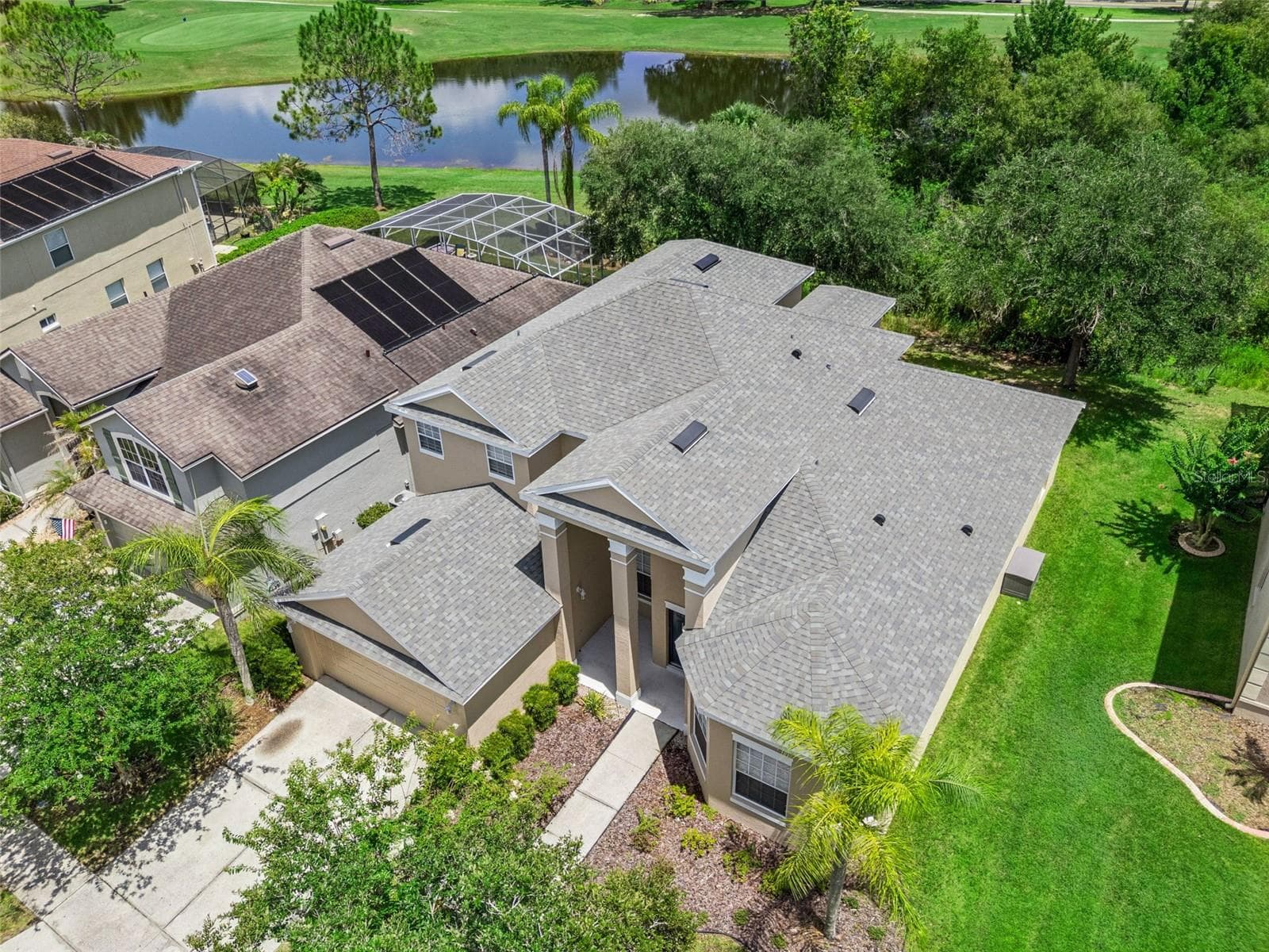 aerial view - 2589 CORBYTON CT, ORLANDO