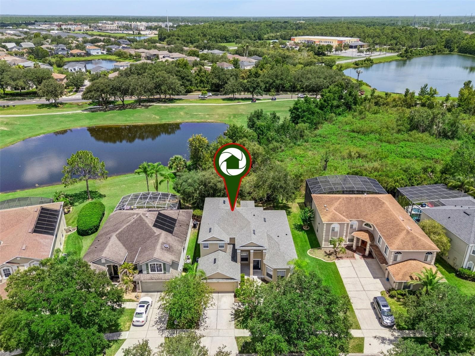 aerial view - 2589 CORBYTON CT, ORLANDO