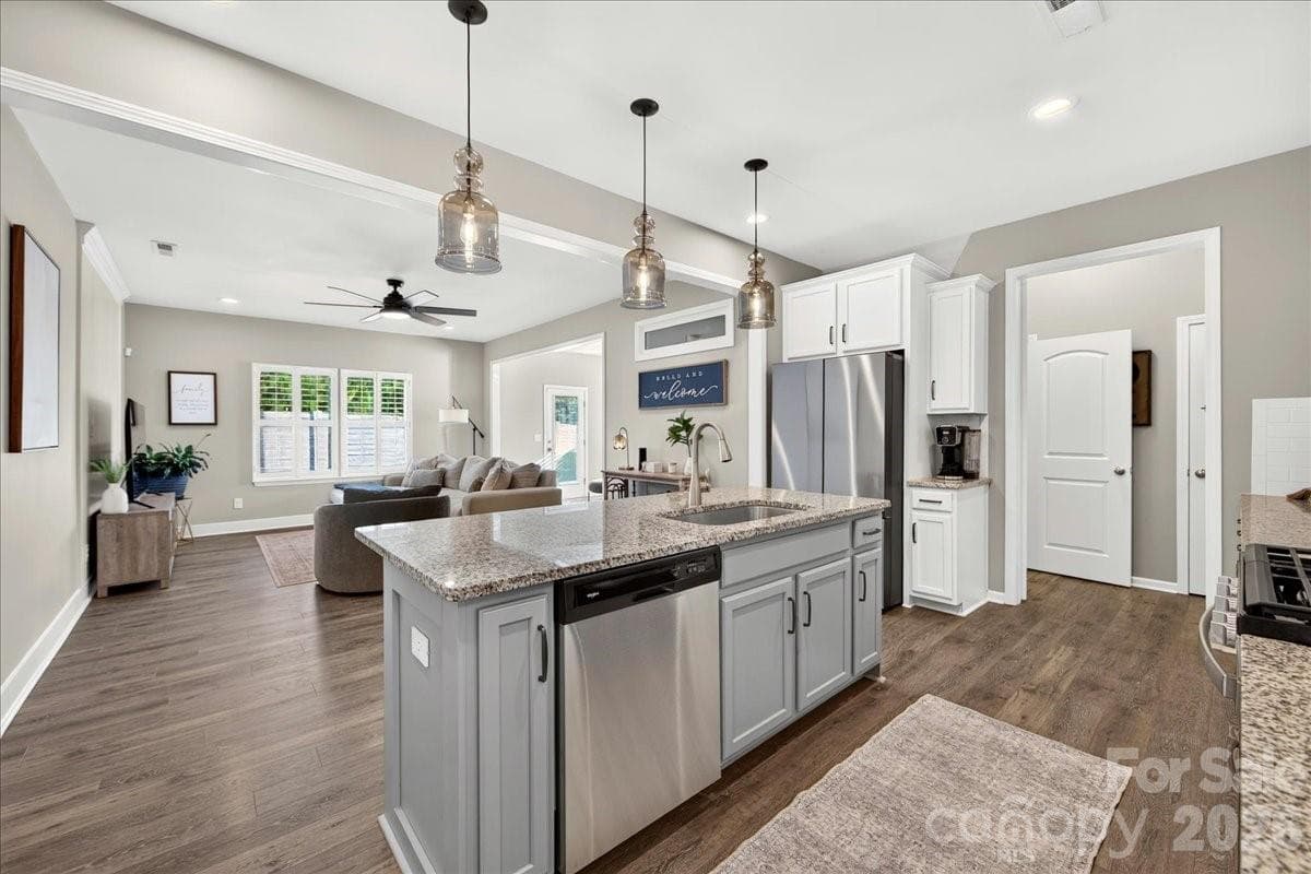 Open Floor Plan - 7585 Hartsfield Drive, Lancaster