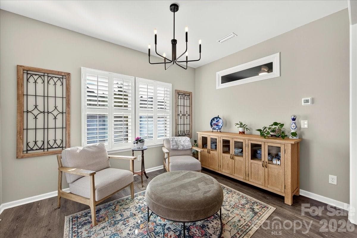 Dinning Room / Sitting Area - 7585 Hartsfield Drive, Lancaster