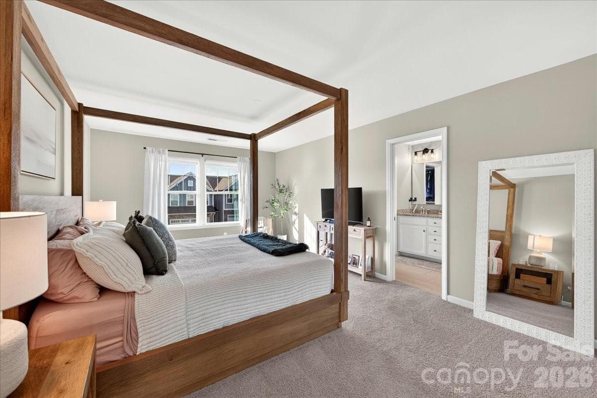 Large Primary Bedroom w/ 2 Closets - 7585 Hartsfield Drive, Lancaster