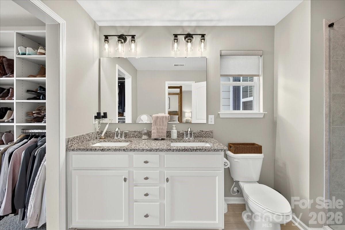 Primary Bathroom - 7585 Hartsfield Drive, Lancaster