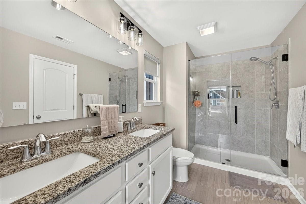 Primary Bathroom - 7585 Hartsfield Drive, Lancaster