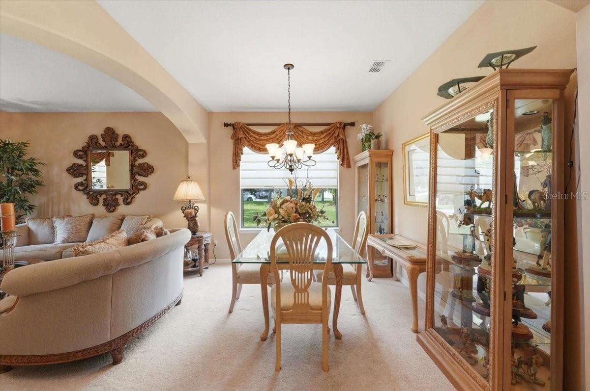 Formal dining area - 268 OAK LANDING LN, MULBERRY
