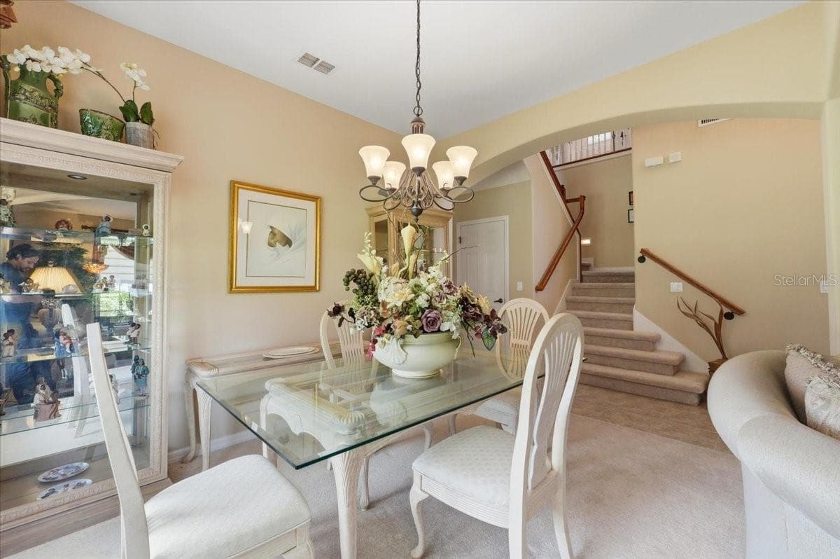 Formal dining area - 268 OAK LANDING LN, MULBERRY