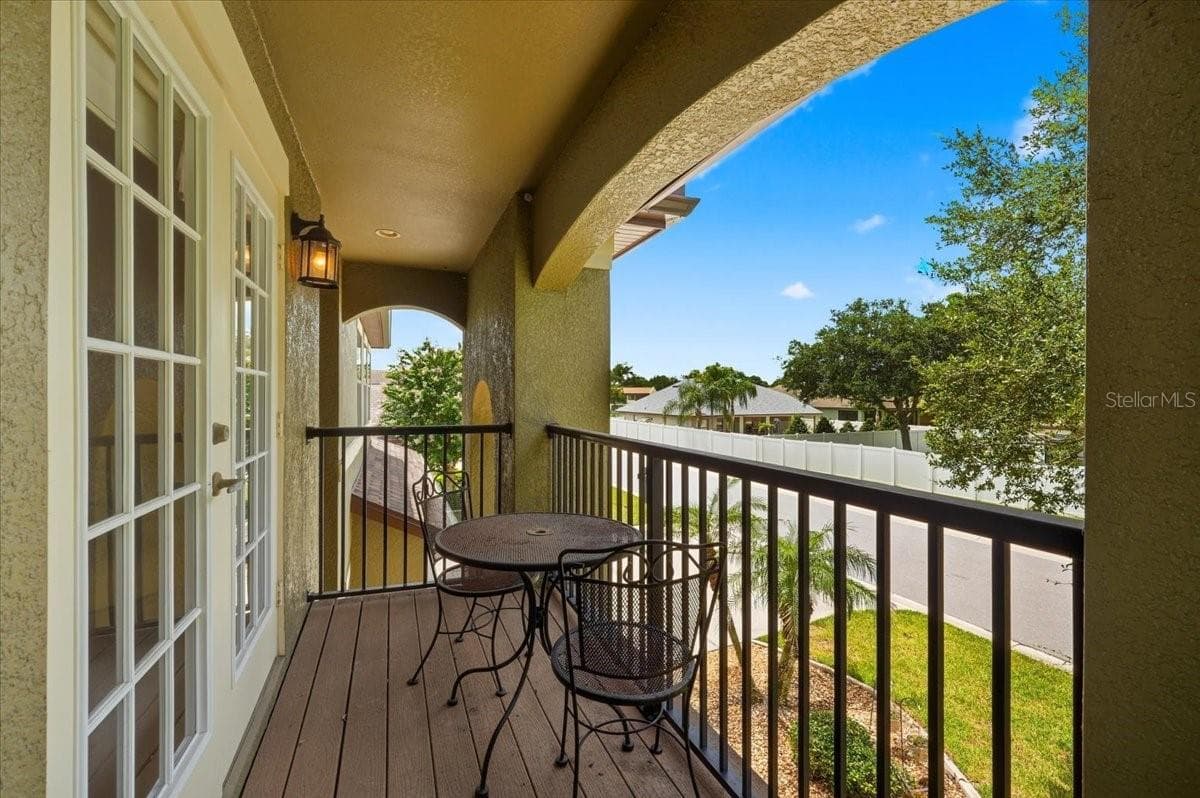 Balcony off Guest Bedroom 3 - 268 OAK LANDING LN, MULBERRY