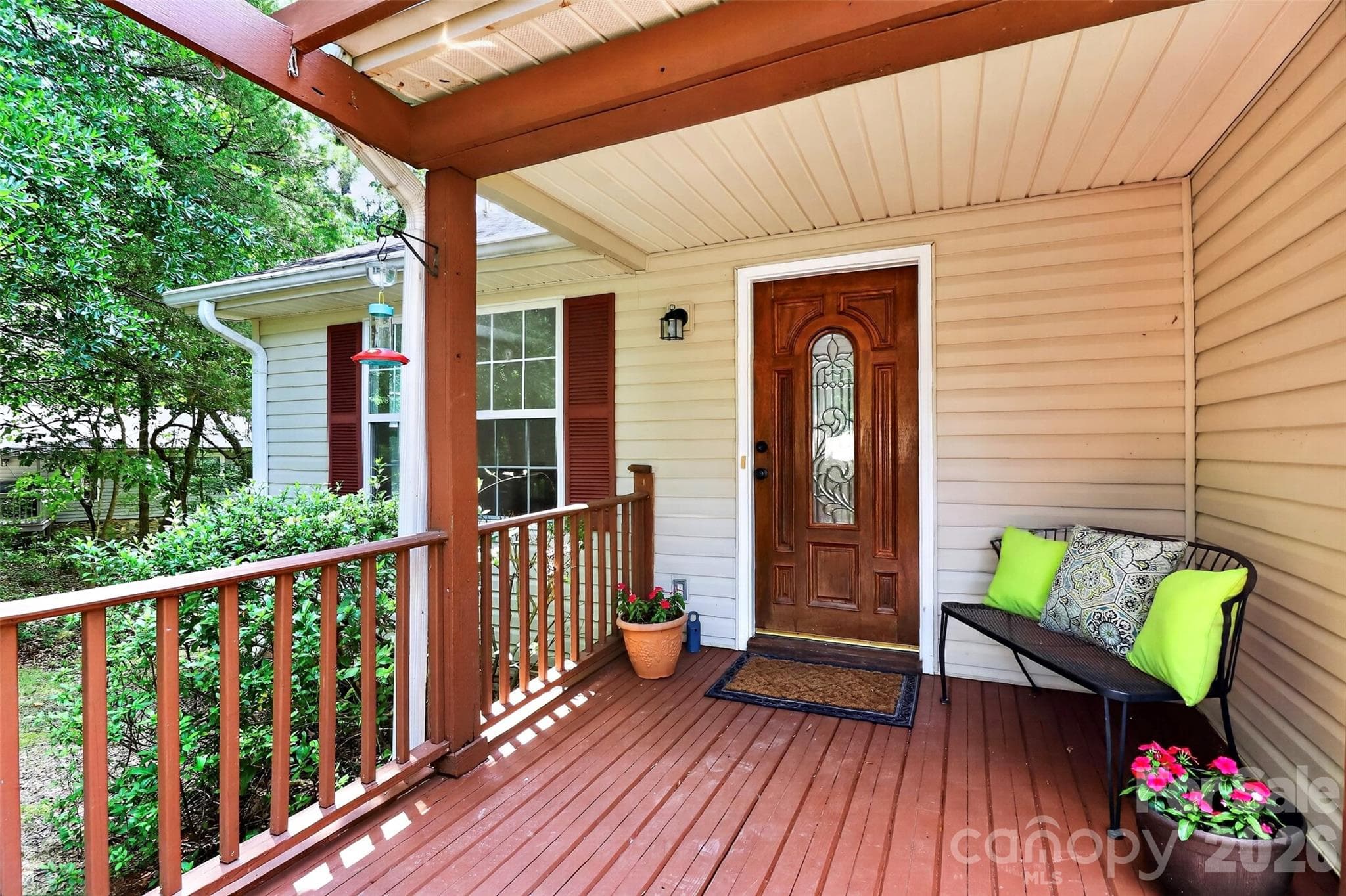 Cozy front porch! - 7912 Ritter Drive, Charlotte