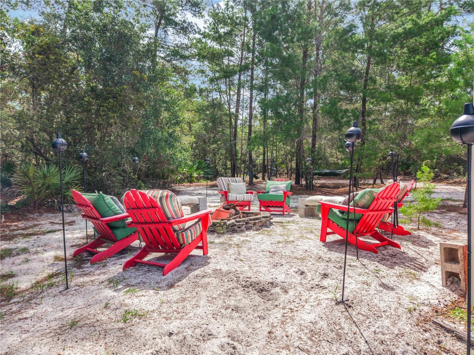 FIRE PIT GATHERING AREA - 450 VALLEY STREAM DR, GENEVA