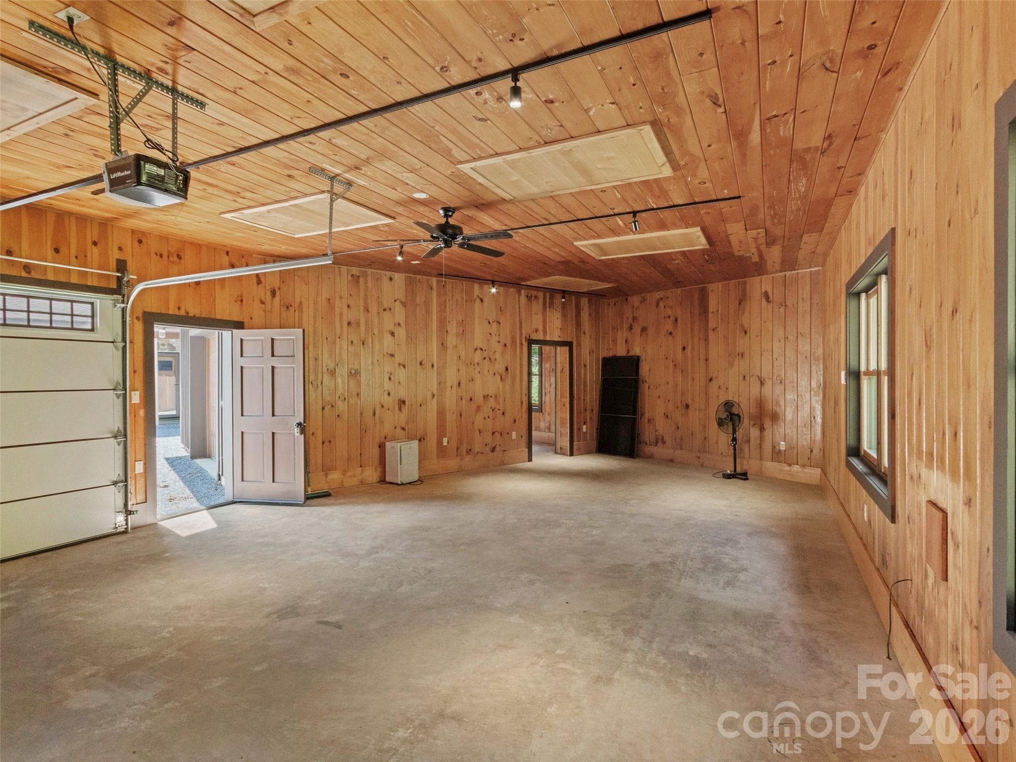 Upper garage interior - 191 N Fork Road, Burnsville