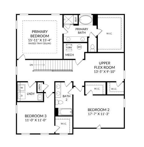 Upper Level - 6319 Ludell Lane, Charlotte