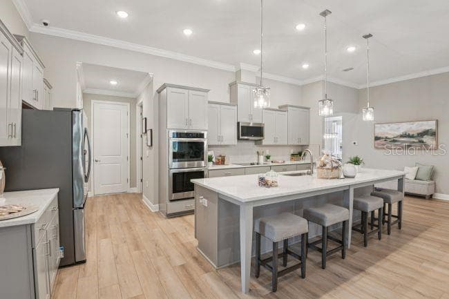 Model home - actual features may vary. - 3919 VINO TINTO PL, PLANT CITY