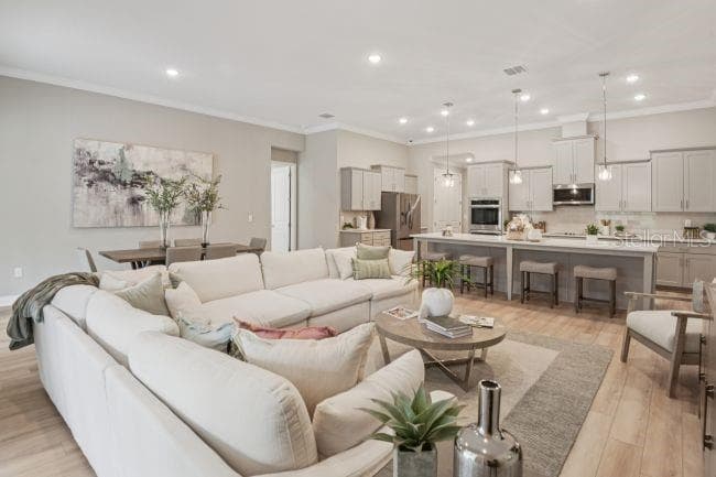 Model home - actual features may vary. - 3919 VINO TINTO PL, PLANT CITY