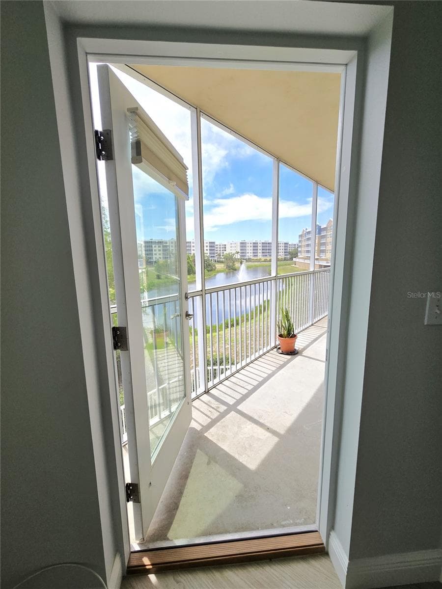 Access to back patio. - 960 STARKEY RD #9206, LARGO