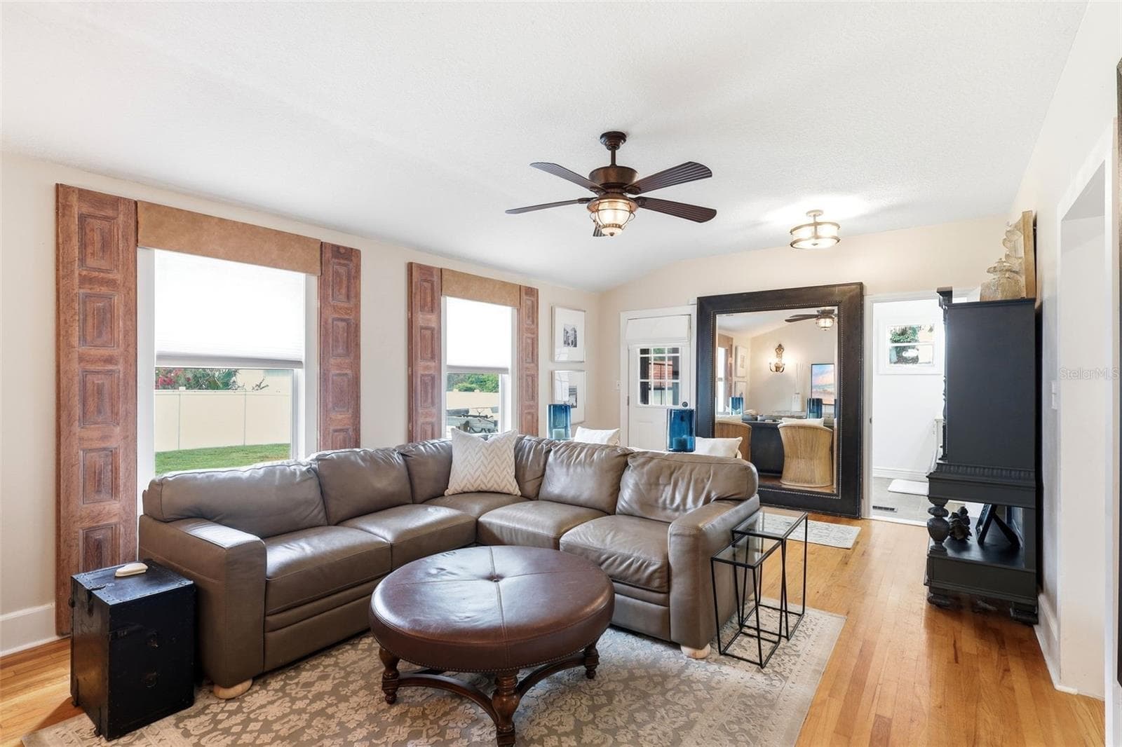 Main floor family room at rear of home. - 47 DAVIS AVE, UMATILLA