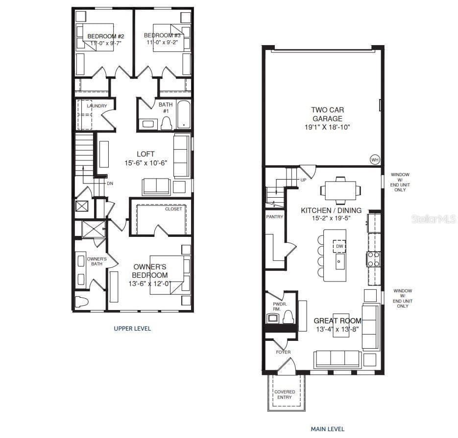 Townhouse at 6668 HOOD PL, ORLANDO, photo 2 of 2
