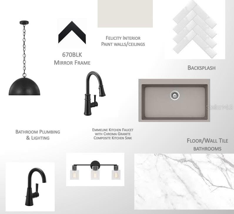 Interior Design Selections - 450 31ST WAY N, ST PETERSBURG