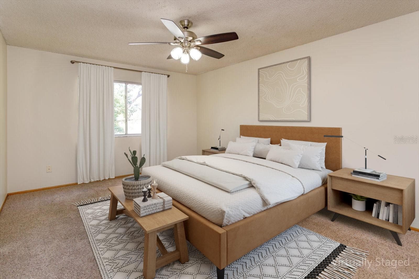 Virtually staged primary on the second floor - 7925 SNOWBERRY CIR, ORLANDO