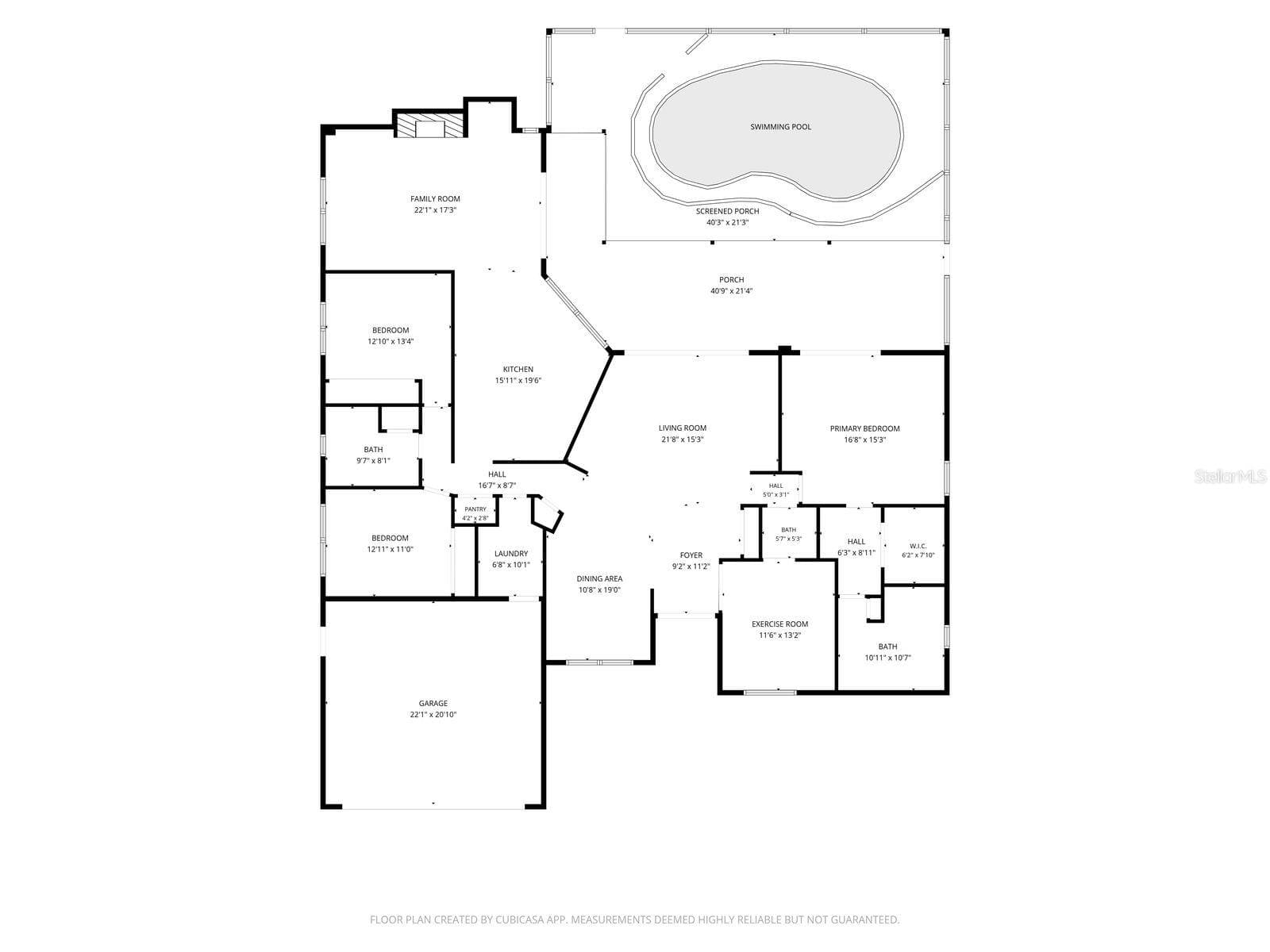 Floor Plan - 2729 REDFORD CT E, CLEARWATER