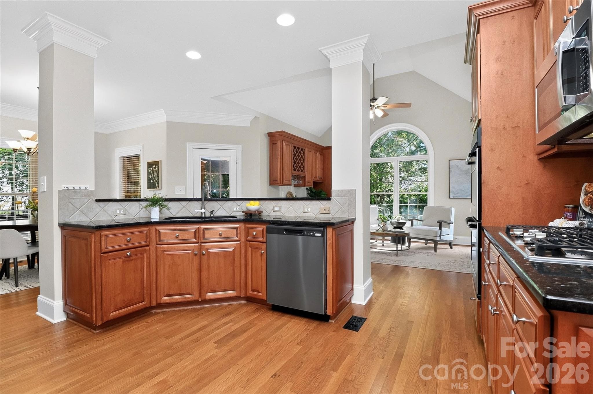 Kitchen with new dishwasher. - 4817 Pimlico Lane, Waxhaw