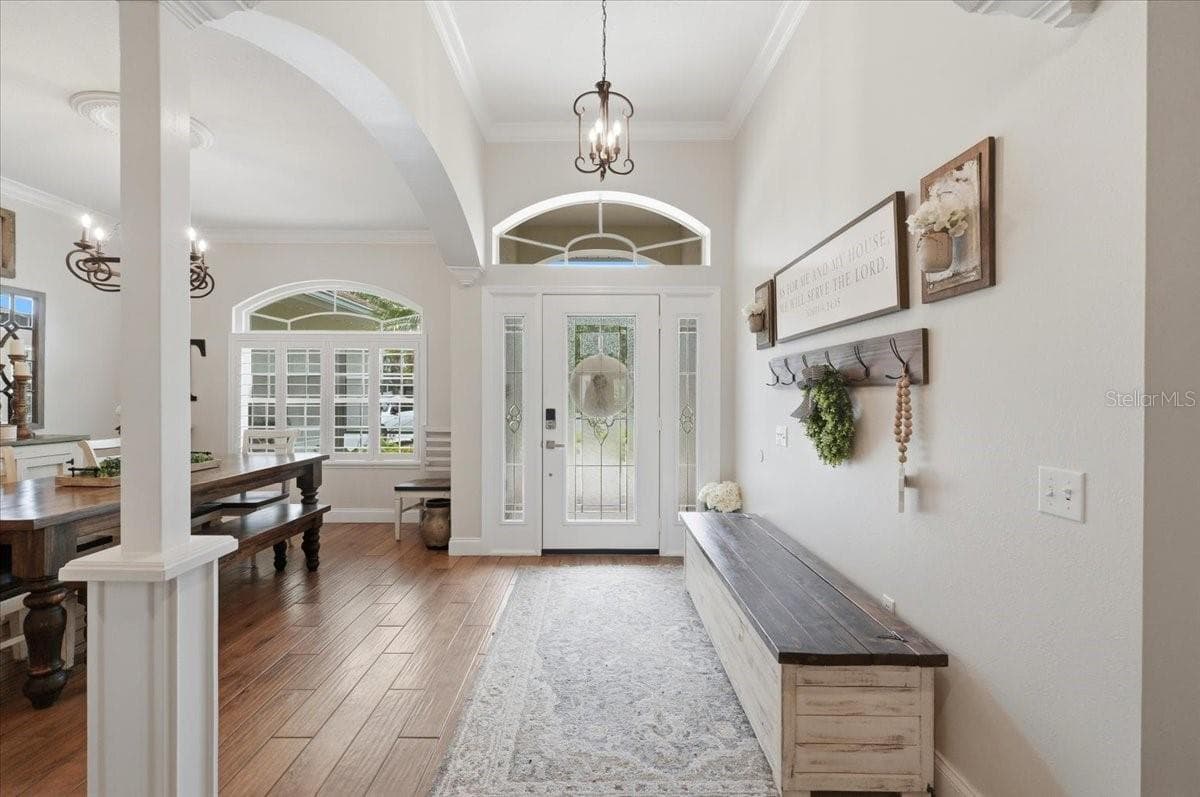 Lovely foyer entrance - 3158 BEAUCHAMP CT, WINTER HAVEN
