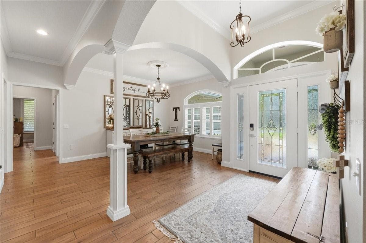 Foyer entrance - 3158 BEAUCHAMP CT, WINTER HAVEN