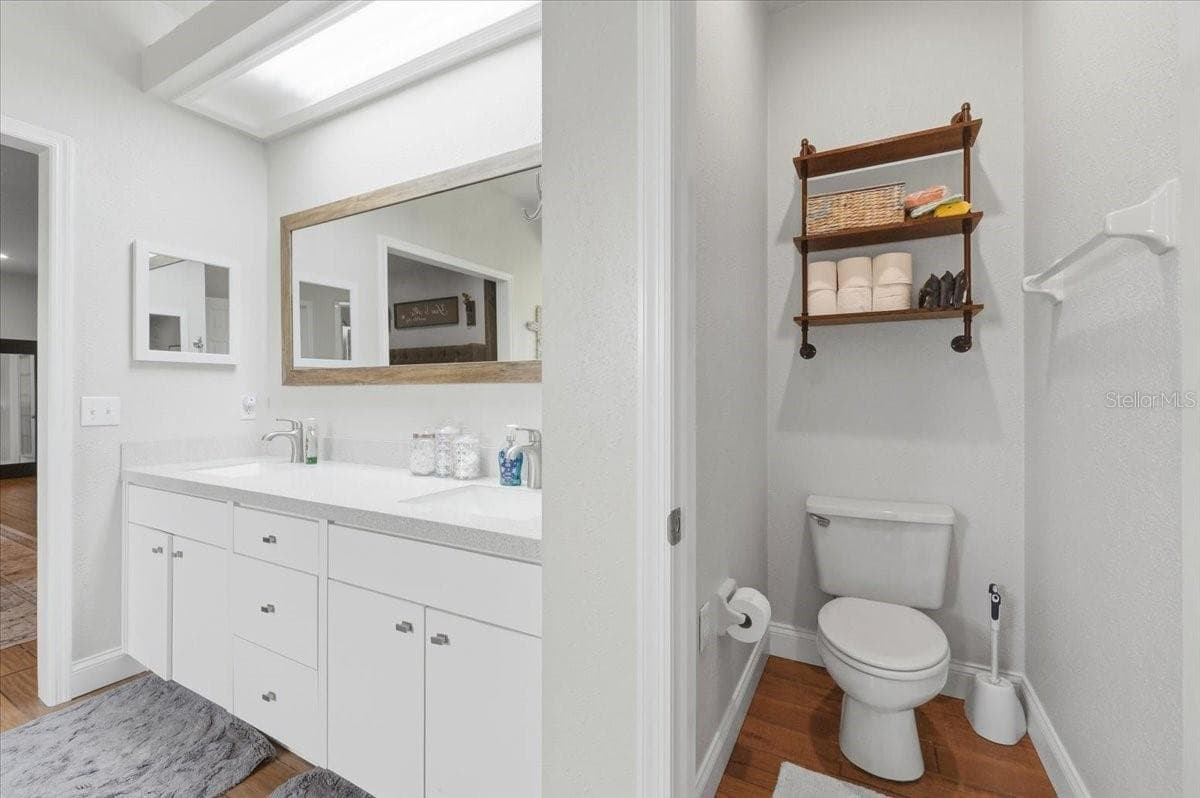 primary bath - 3158 BEAUCHAMP CT, WINTER HAVEN