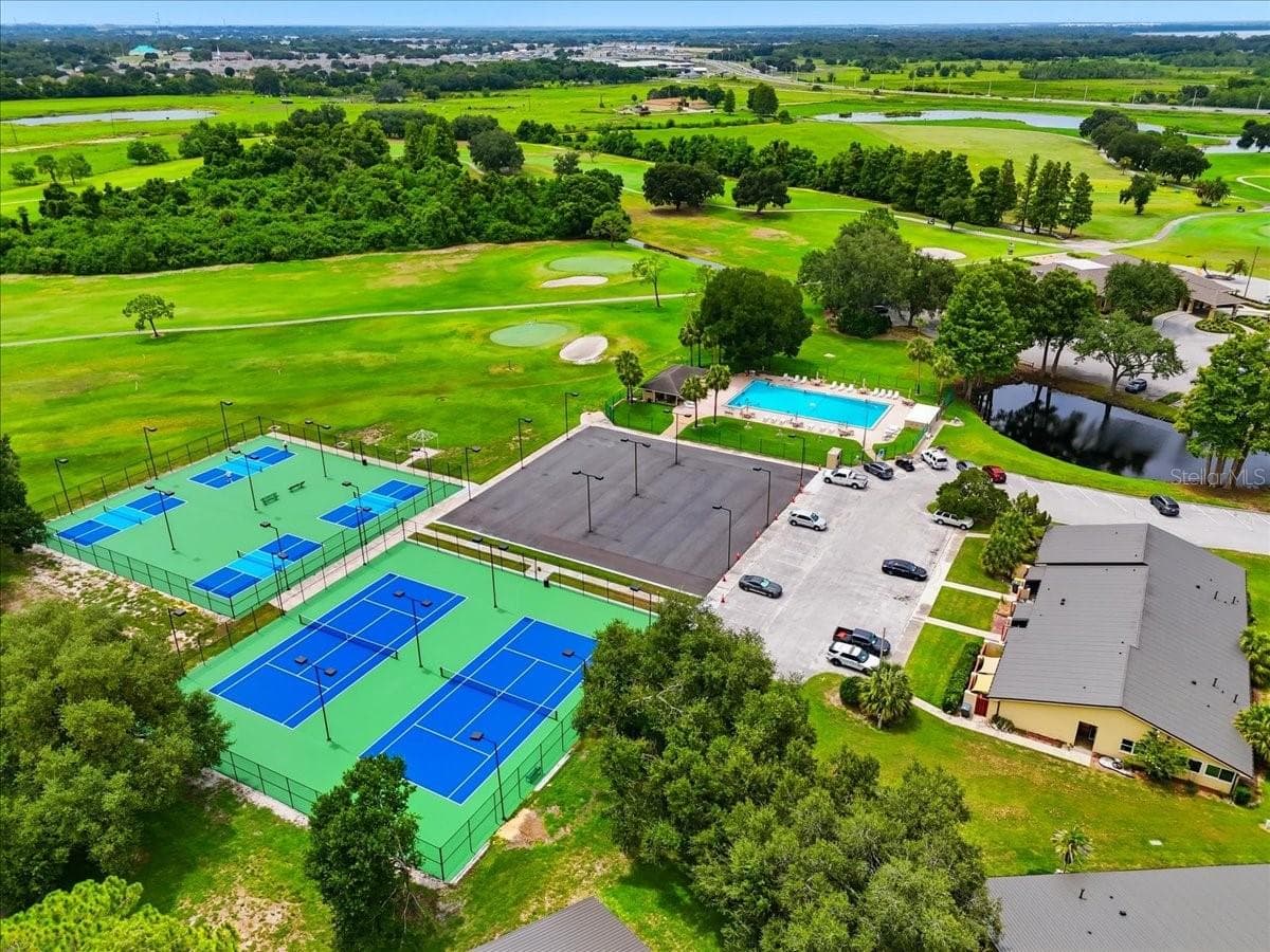 community pickleball & tennis courts - 3158 BEAUCHAMP CT, WINTER HAVEN