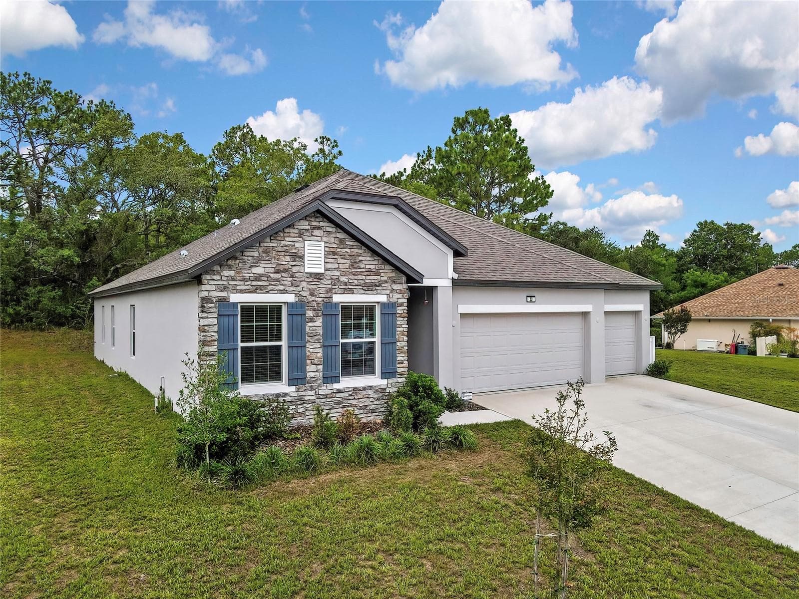 aerial view - 32 CARNATION CT, HOMOSASSA