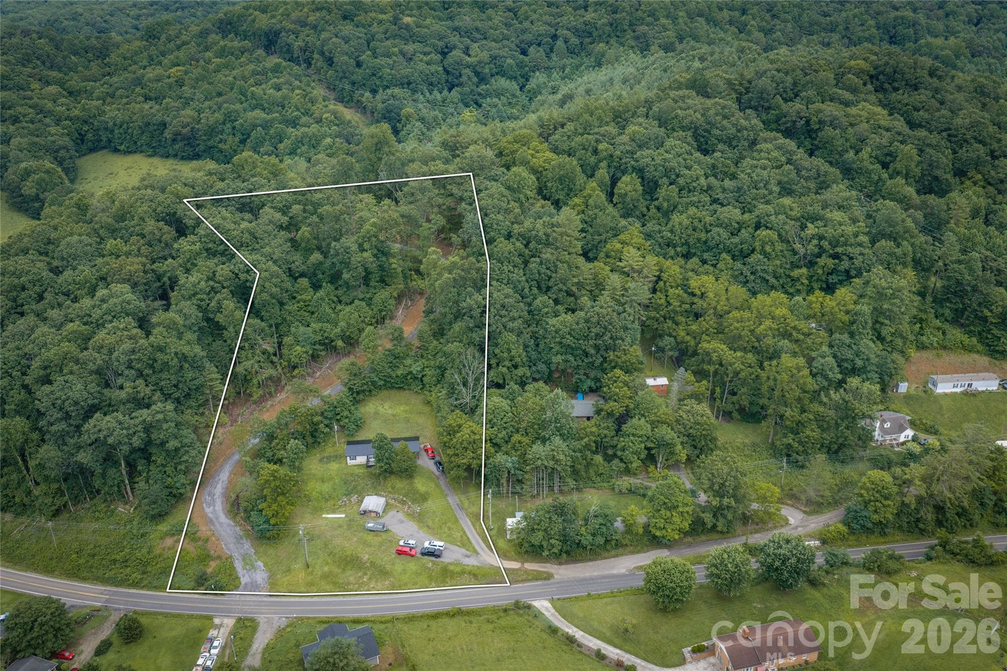 Approximate Property Lines - 7 Wid Smith Road, Burnsville