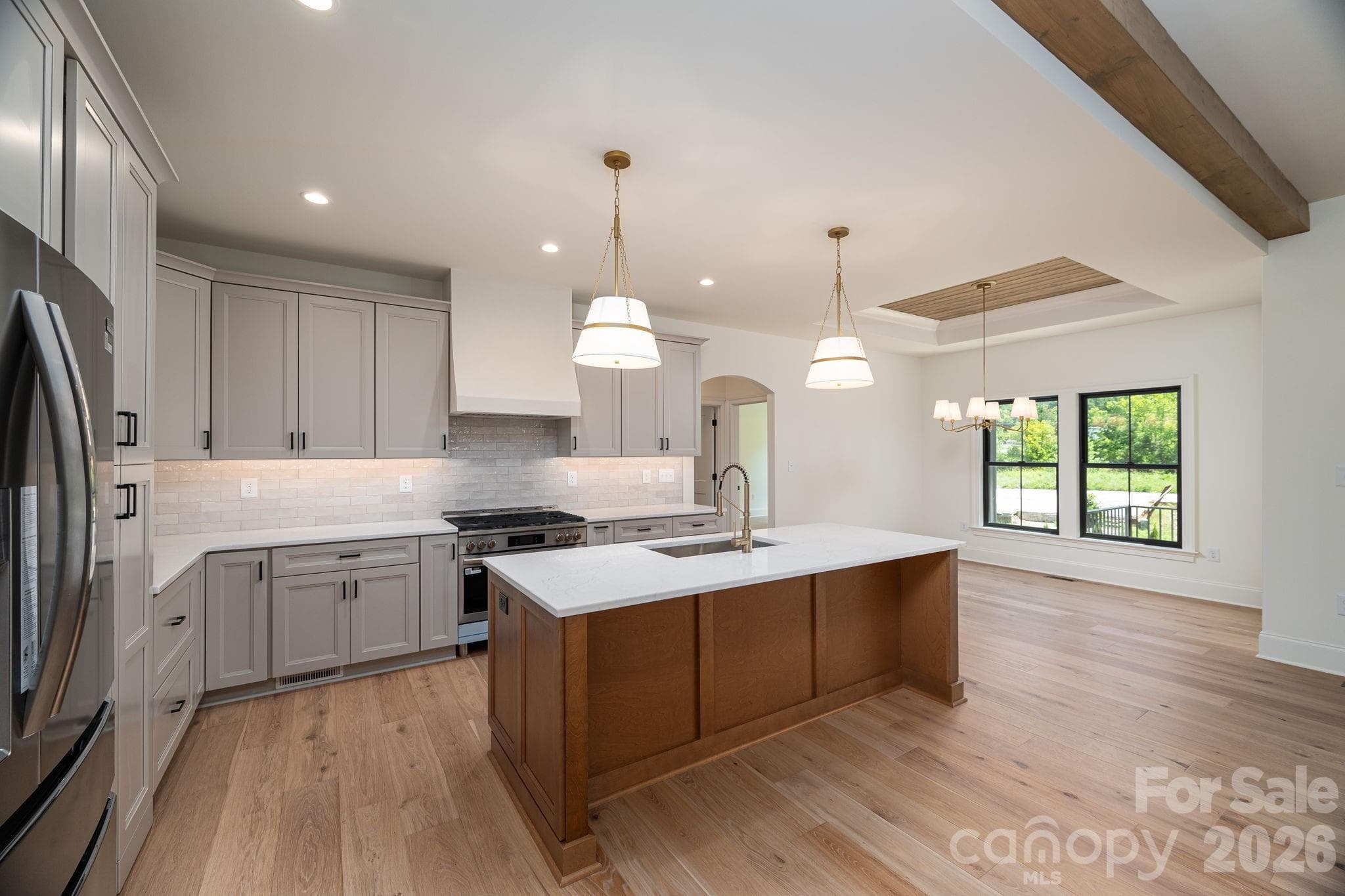 Spacious Kitchen with very large island - 526 N Aspen Street, Lincolnton