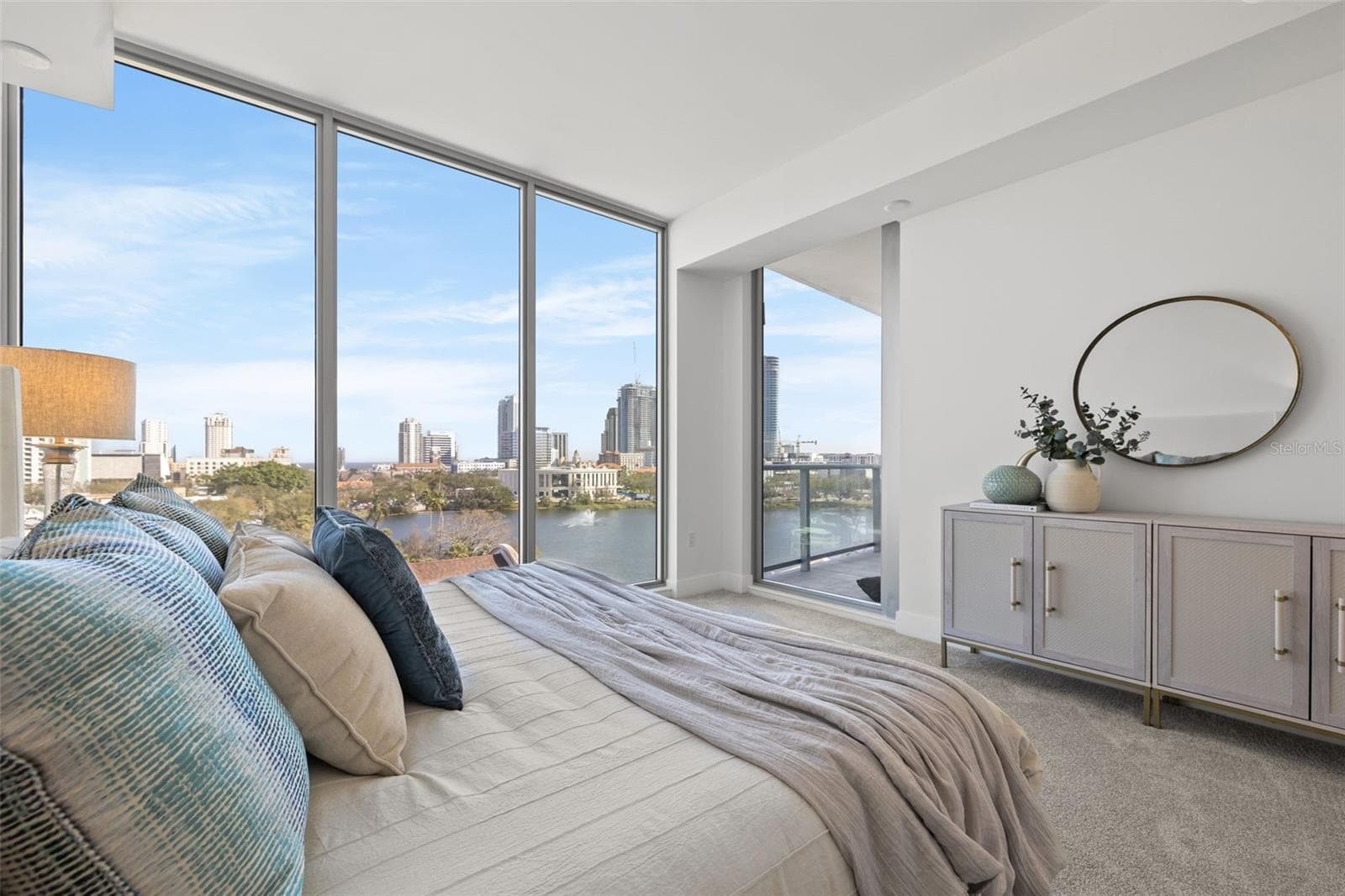 Absolutely incredible views in the master bedroom! - 777 3RD AVE N #805, ST PETERSBURG