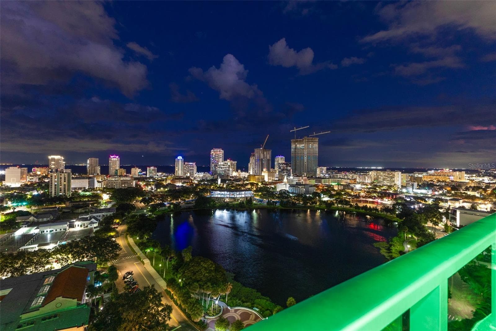 Rooftop views at night - 777 3RD AVE N #805, ST PETERSBURG