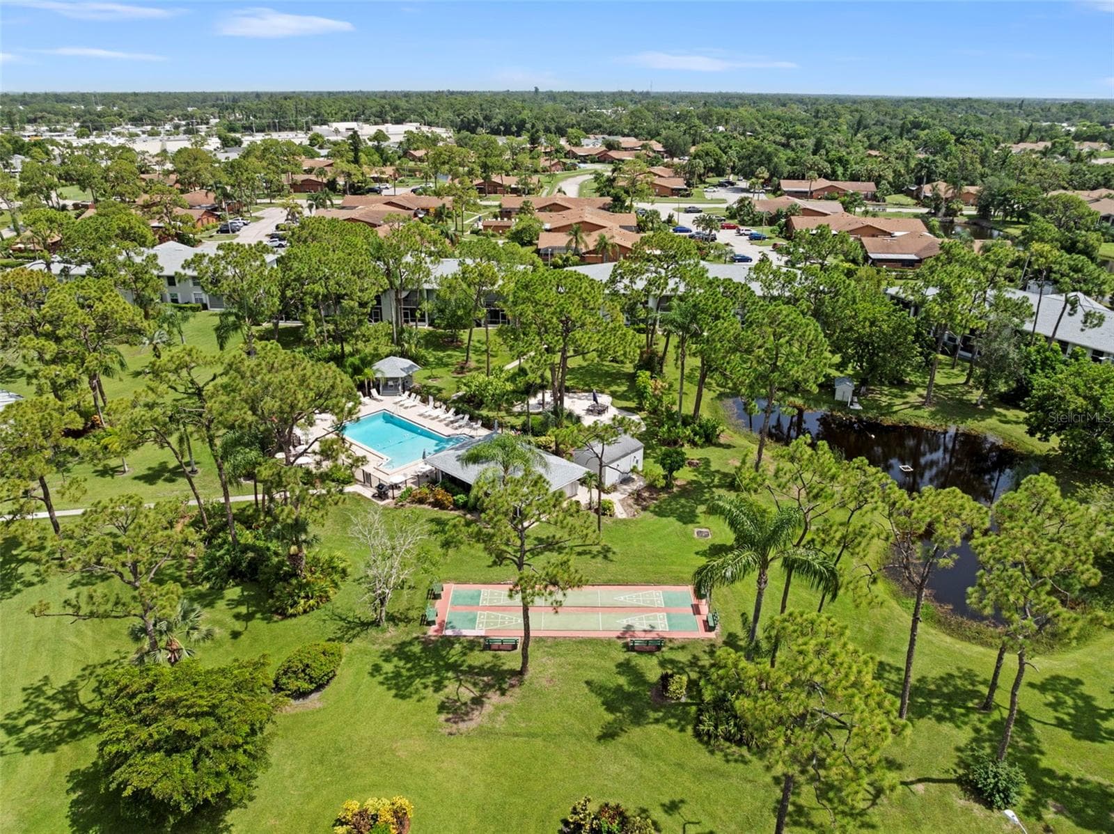 Aerial - 7104 NANTUCKET CIR #3, NORTH FORT MYERS