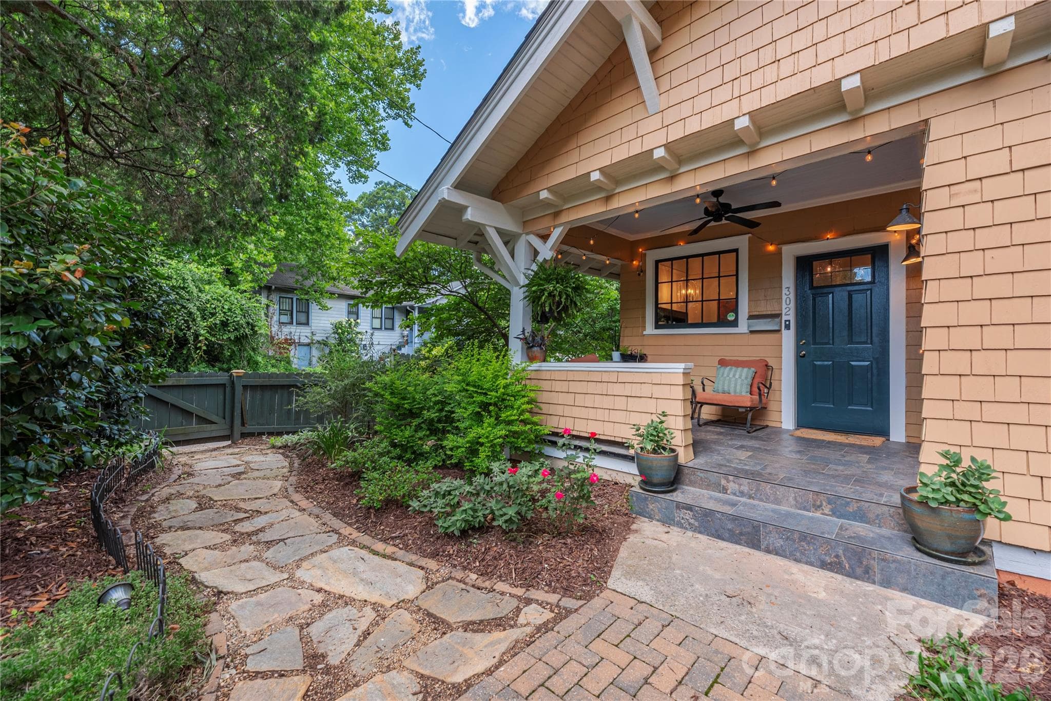 Beautifully maintained home with fresh exterior paint - 302 Hillside Street, Asheville