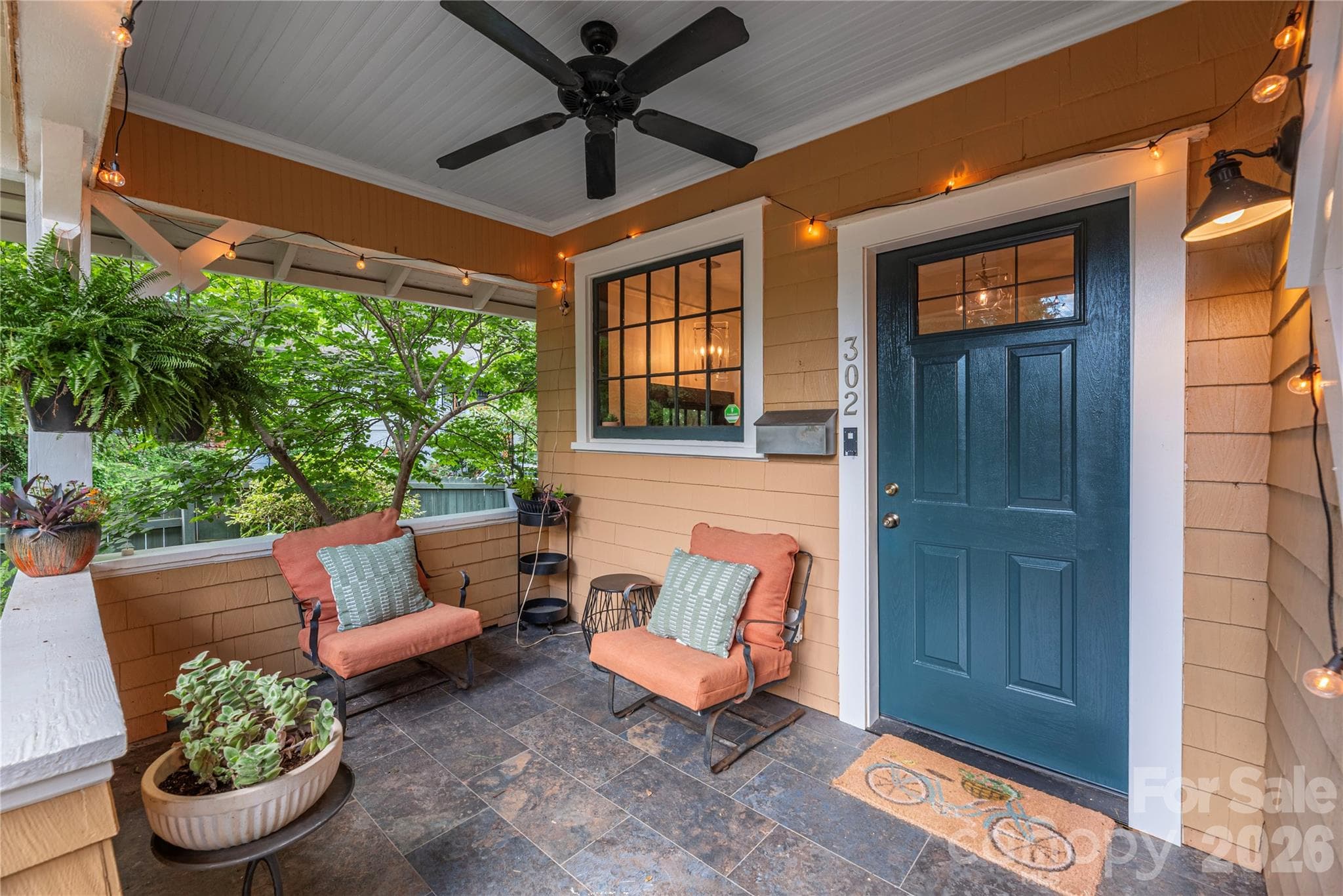 Relax and enjoy this lovely front porch - 302 Hillside Street, Asheville