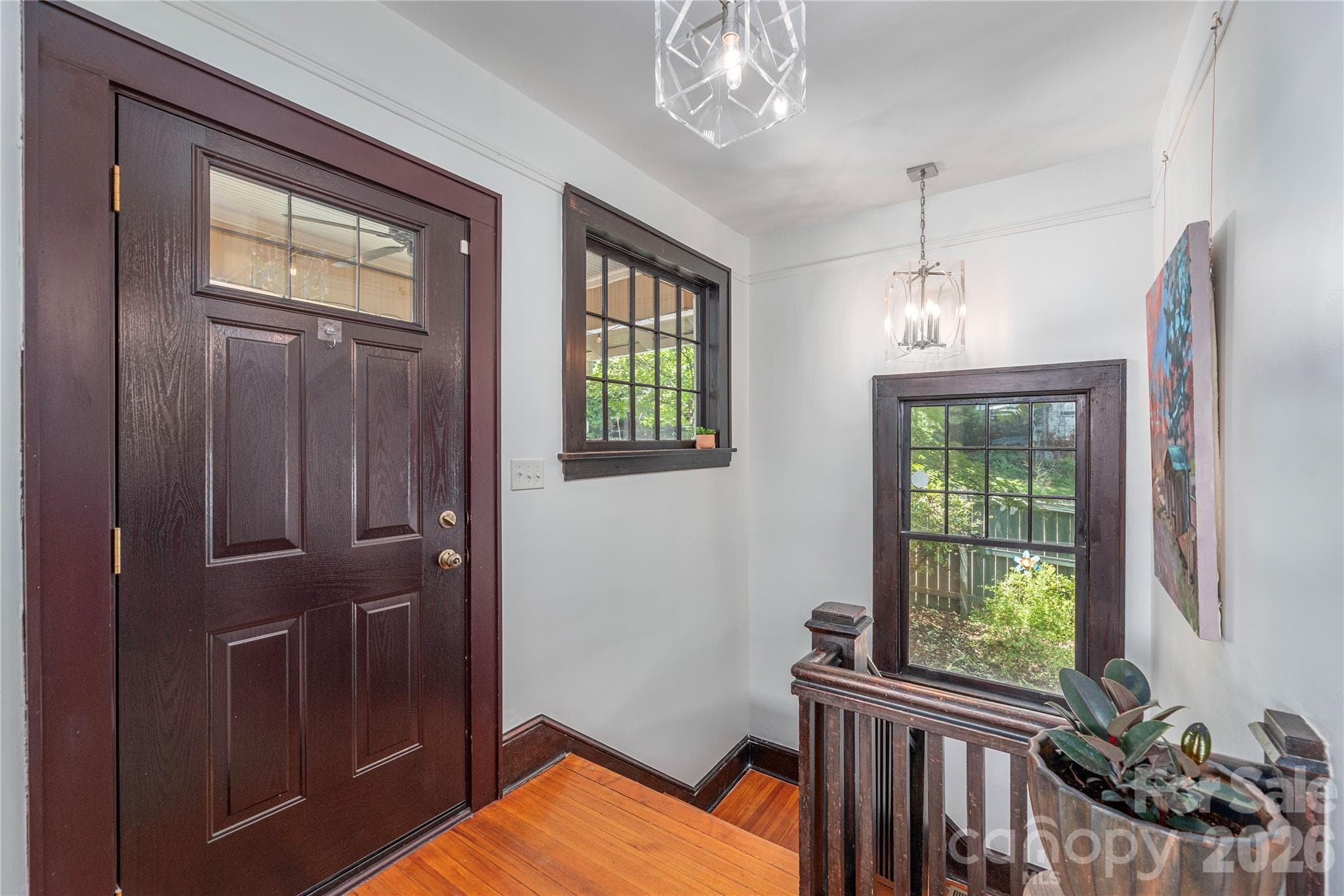 Stunning foyer - 302 Hillside Street, Asheville