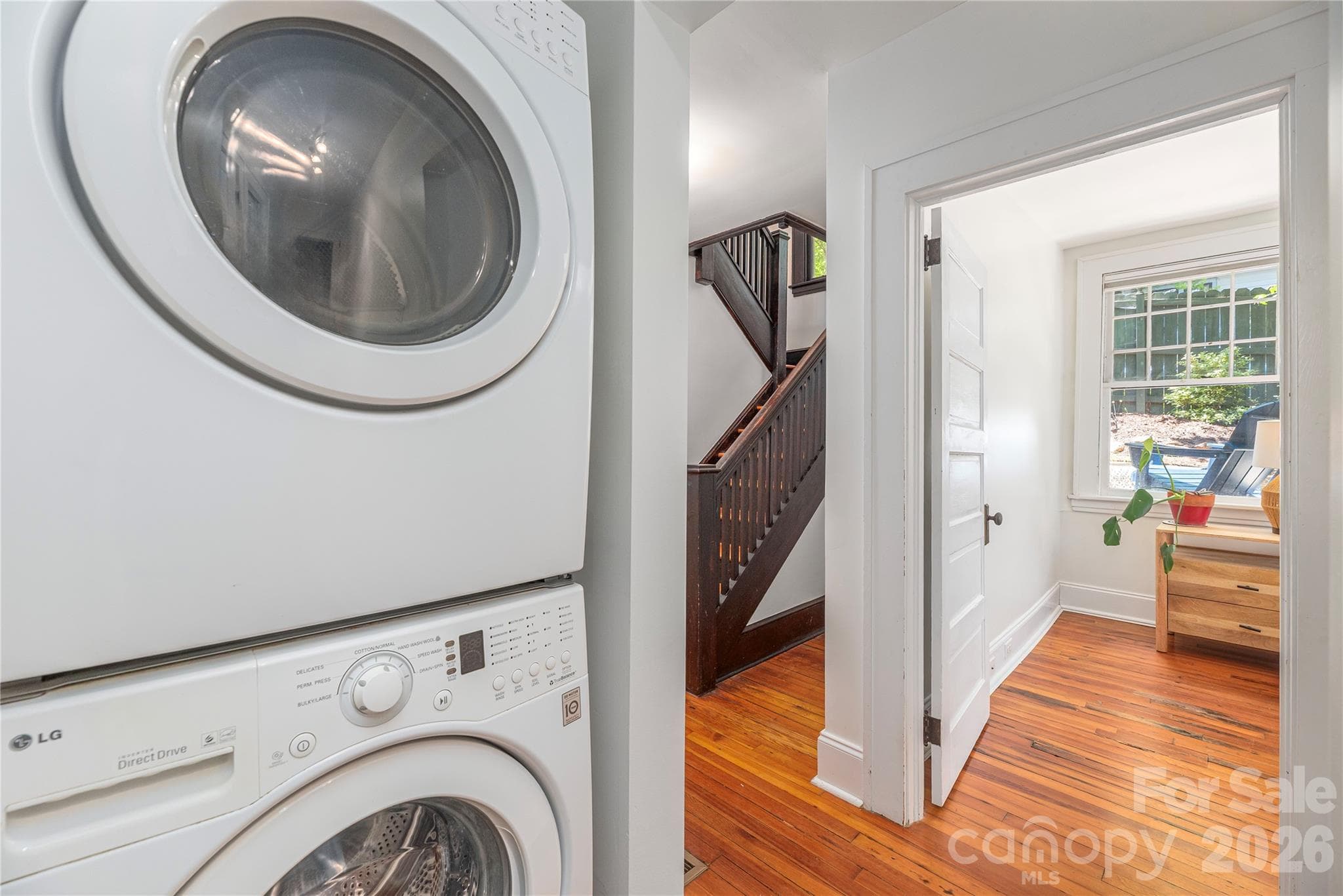 Laundry at bedroom level - 302 Hillside Street, Asheville