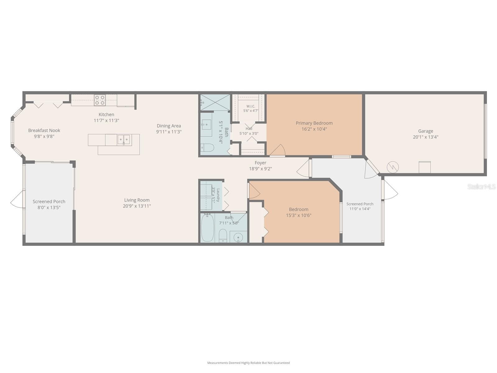 Floor plan perfect for planning your furniture. - 153 CLUB VILLAS LN, KISSIMMEE