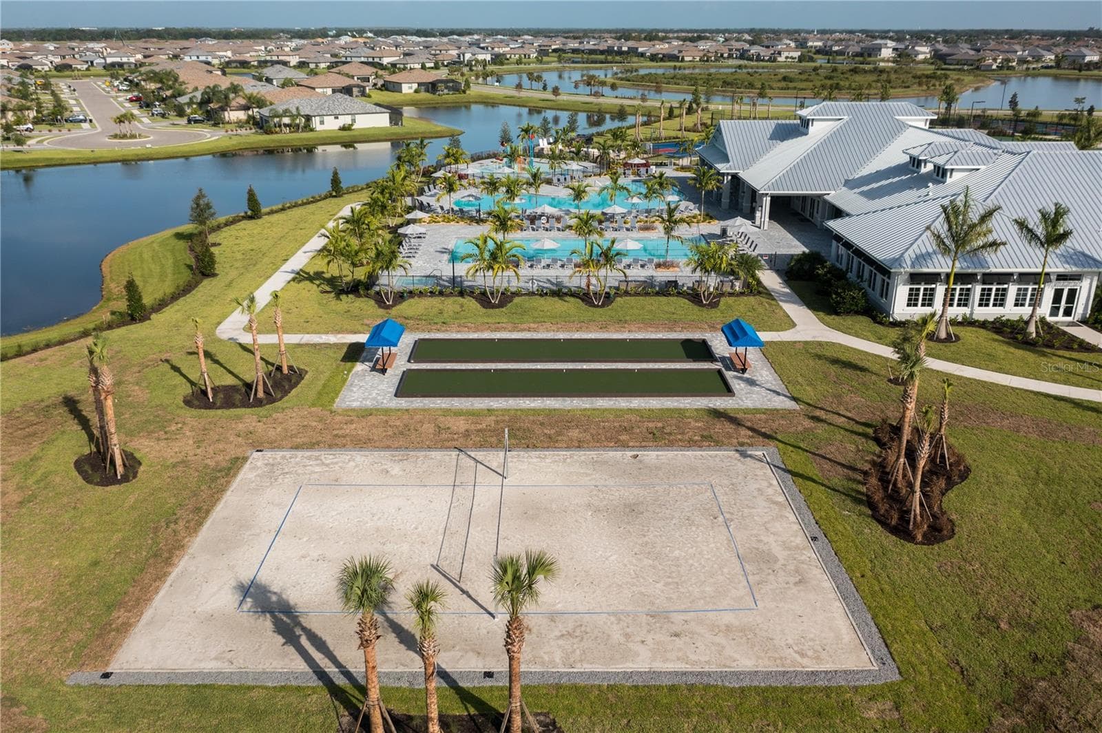 Sand Volleyball and Bocce Courts - 5250 CORAL REEF WAY, LAKEWOOD RANCH