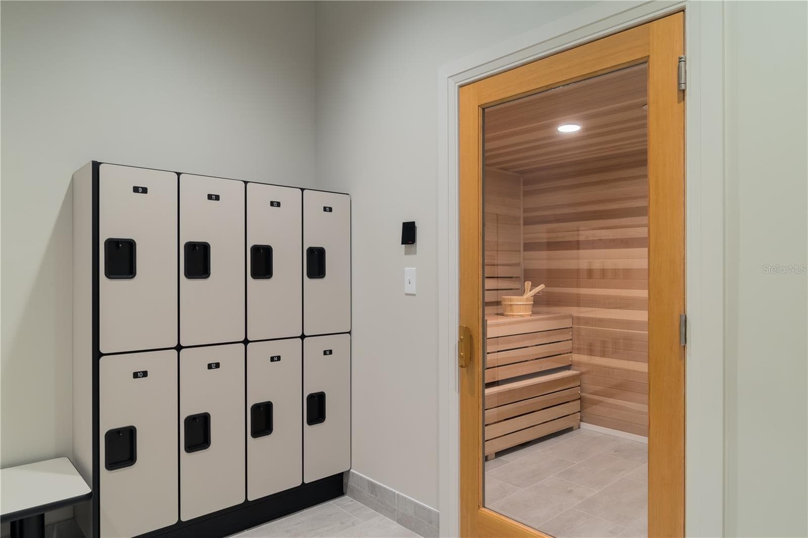 Resident Locker Room and Sauna - 5250 CORAL REEF WAY, LAKEWOOD RANCH