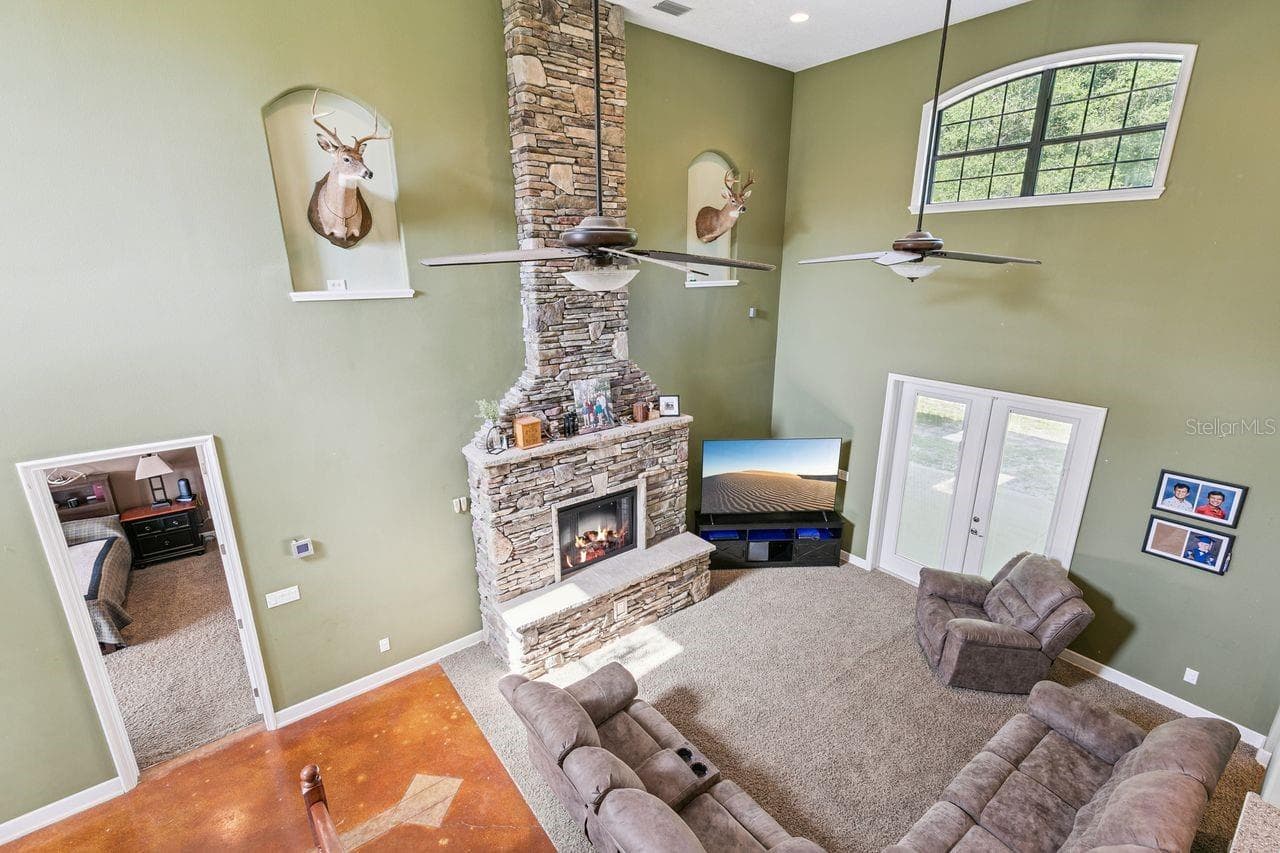 View from second Floor Landing - 36137 MATTAWAN DR, EUSTIS