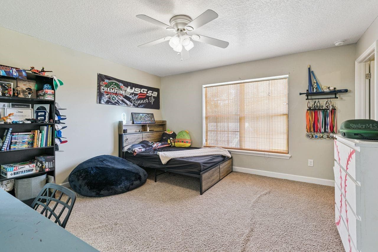 Third Bedroom on Second Floor with Walk-In Closet - 36137 MATTAWAN DR, EUSTIS